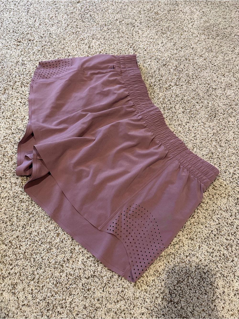Athleta Mauve Athletic Shorts